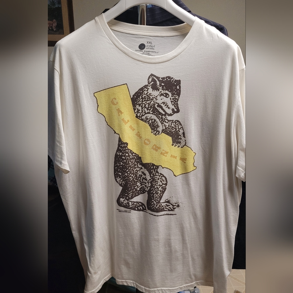 CALIFORNIA BEAR tee shirt XXL NWT